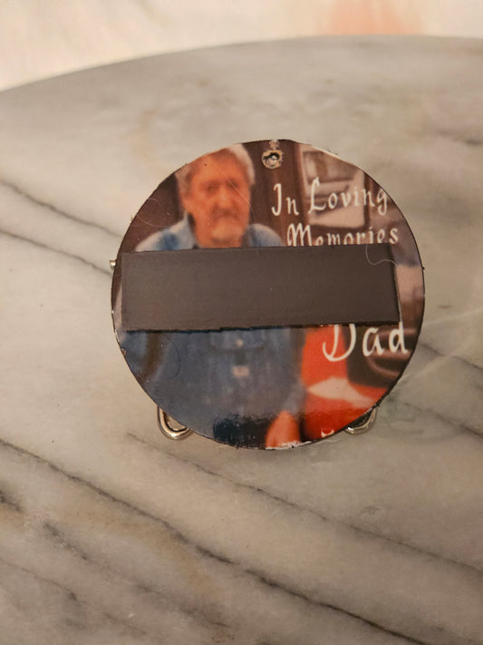 2 inch Personalized In Memory of my dad refrigerator Magnet