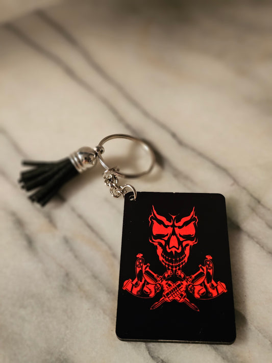 Sublimation rectangle I am going to get you Keychain