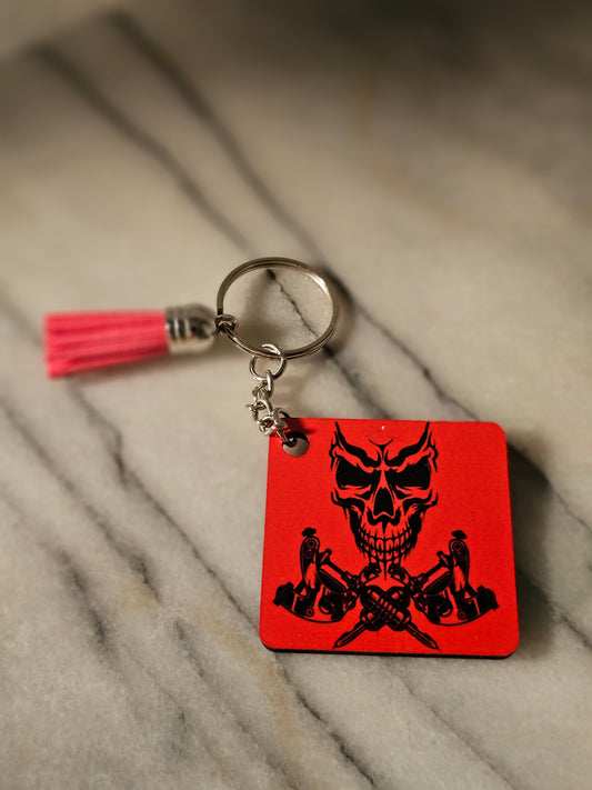 Sublimation square I am going to get you Keychain