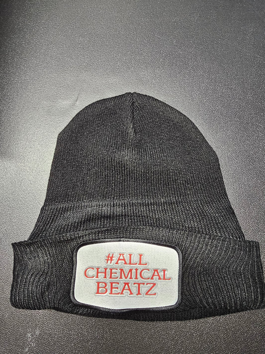 My personalized black with ban name beanie