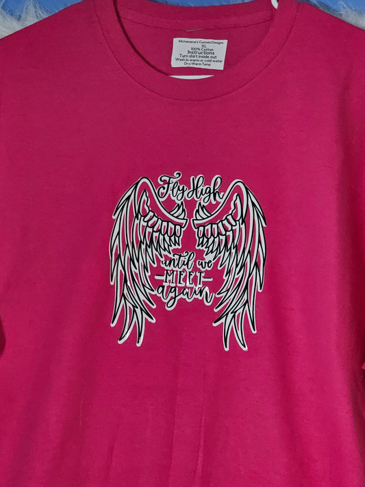 Fly high pink T Shirt