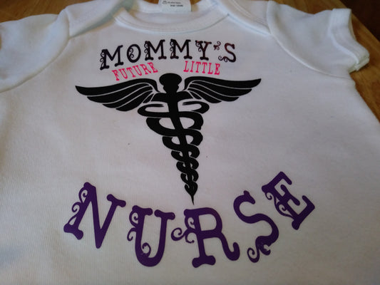 Mommy's future nurse baby Oneies