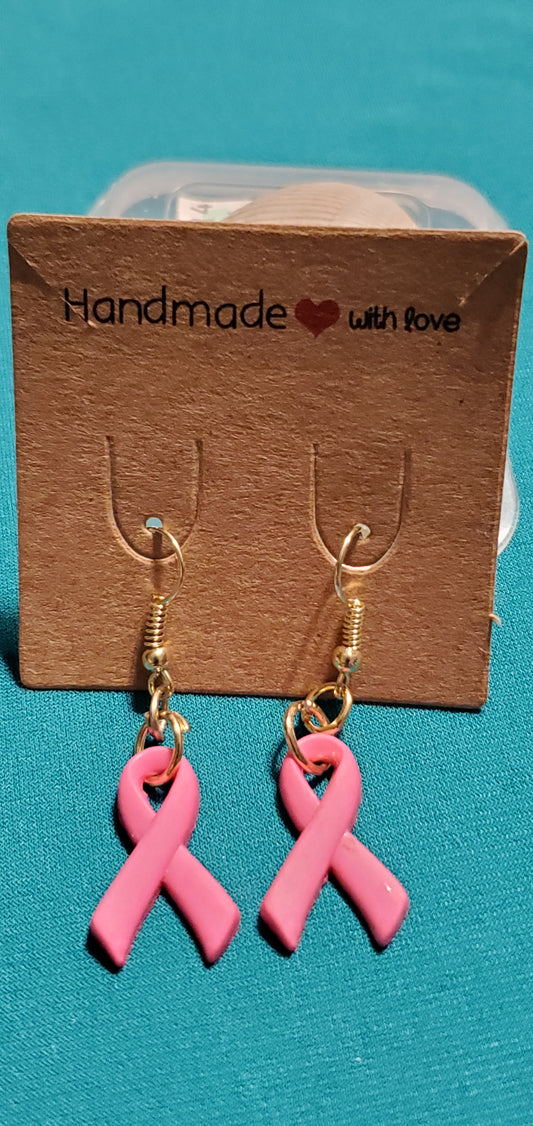 Cancer free earrings