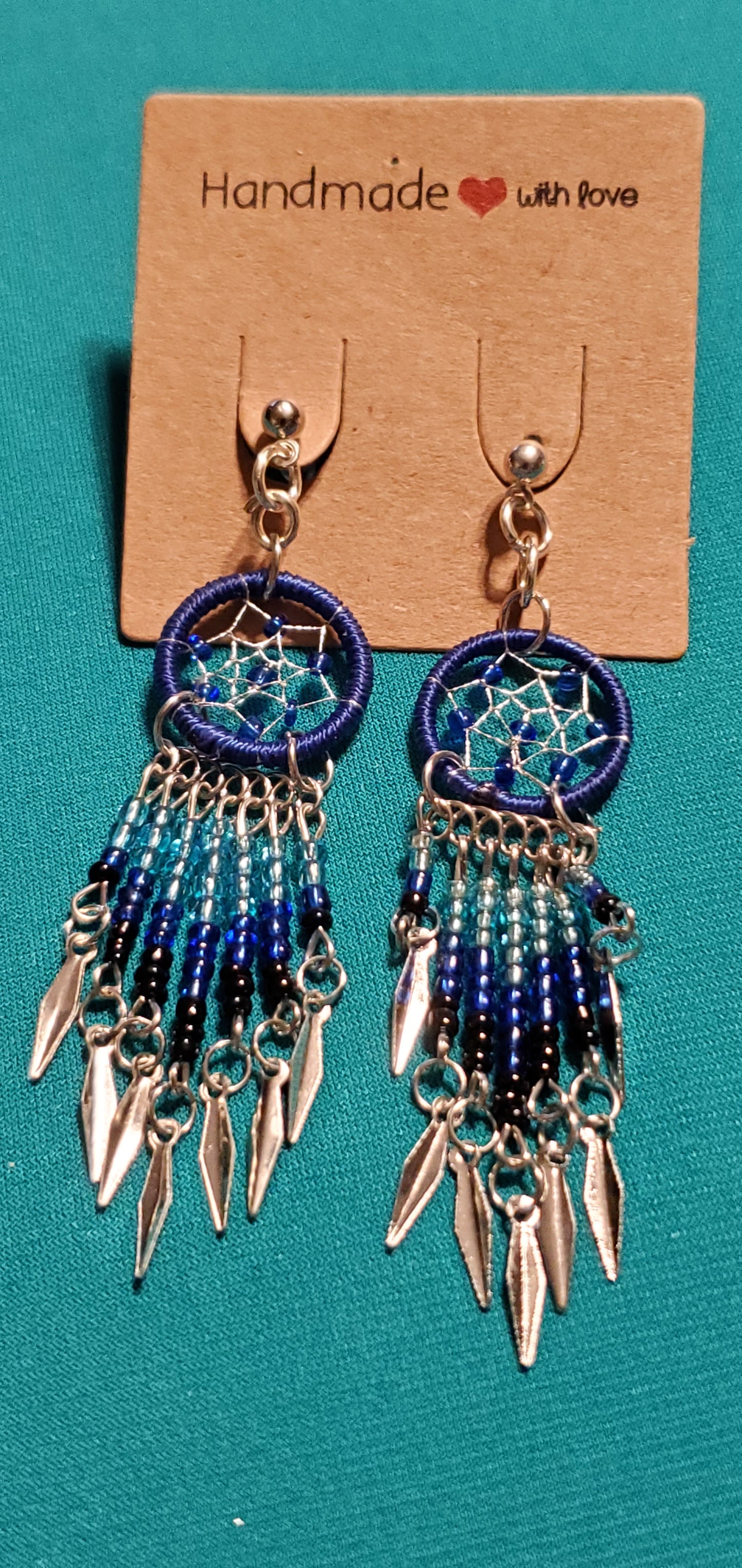 Dream catcher's earrings