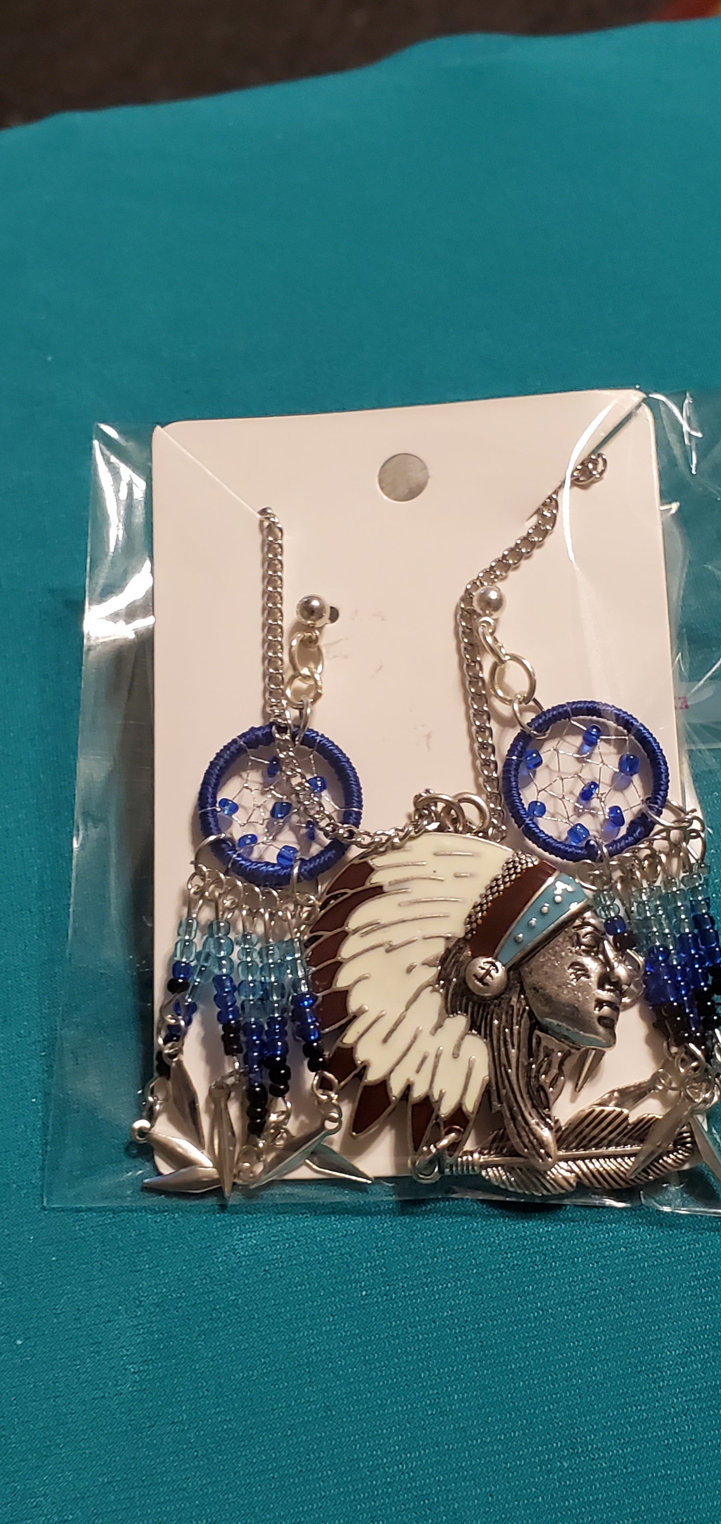 Indian head necklace