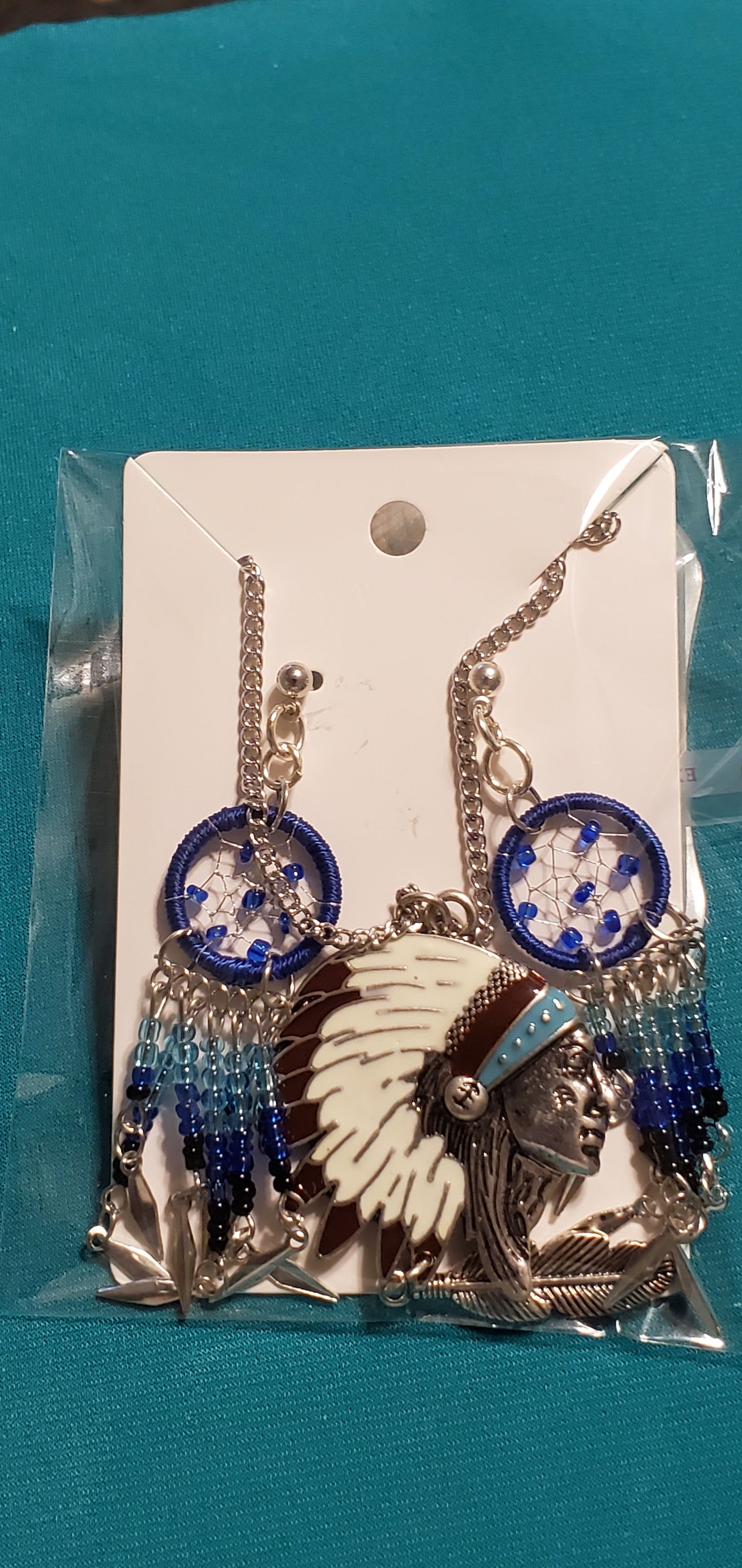 Indian head necklace