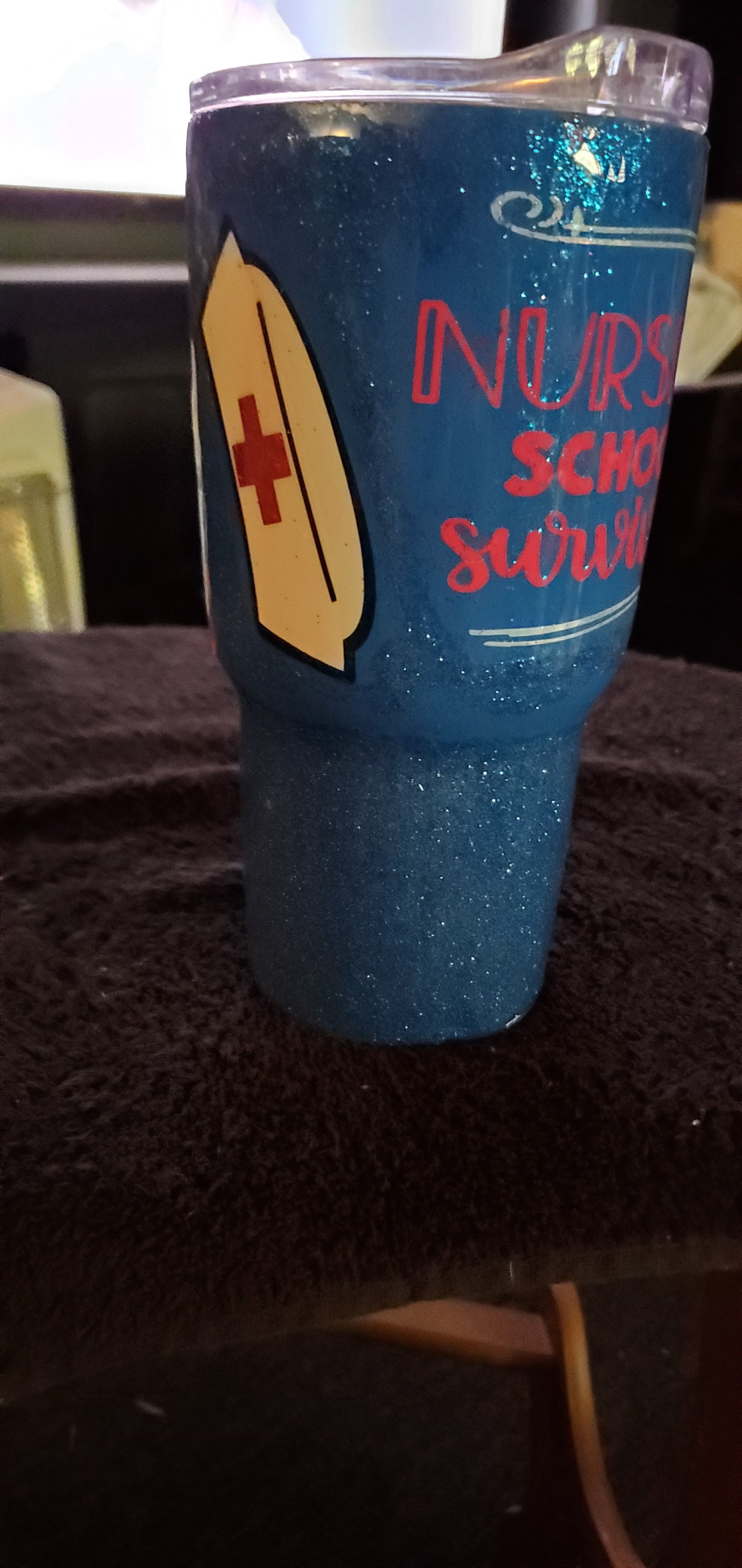 Nurses calls the shots 30 oz Built tumbler cup