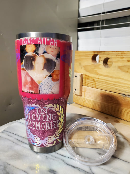 In loving memories 30 oz Stainless steel tumbler cup