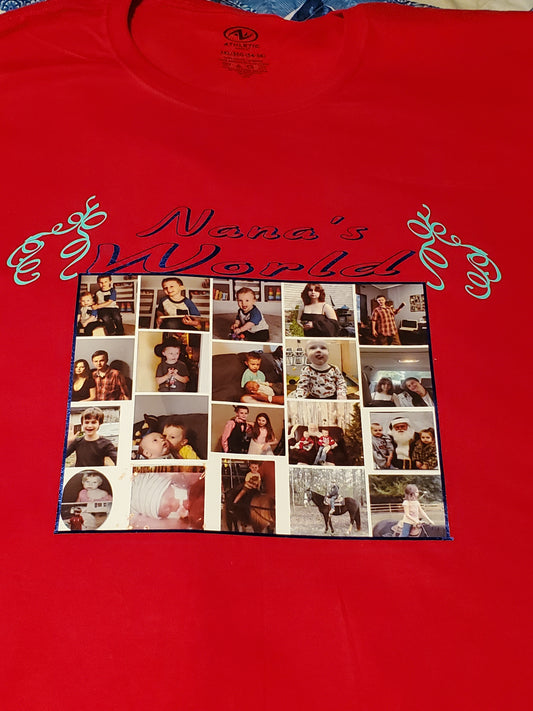 Nana's world personalized shirt