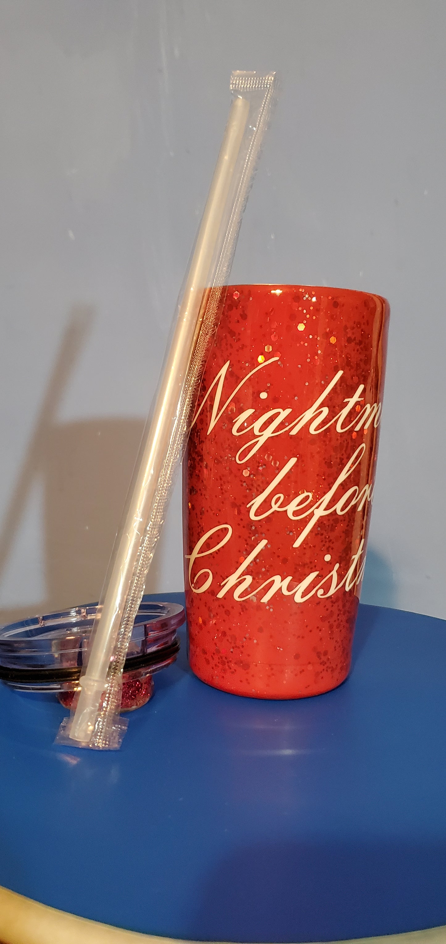 Night before christmas hogg tumbler cup