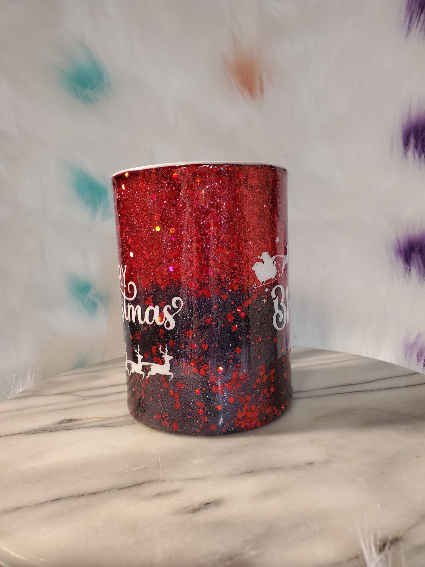 12oz Merry Christmas coffee mug