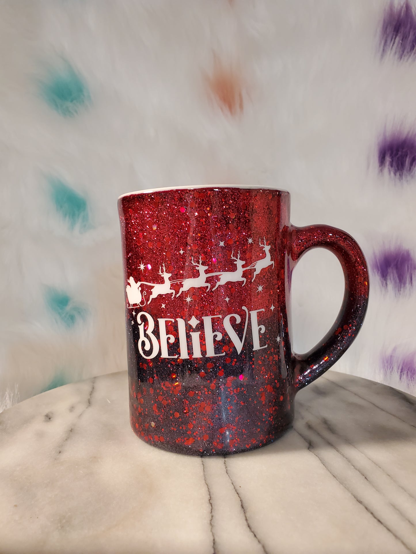 12oz Merry Christmas coffee mug