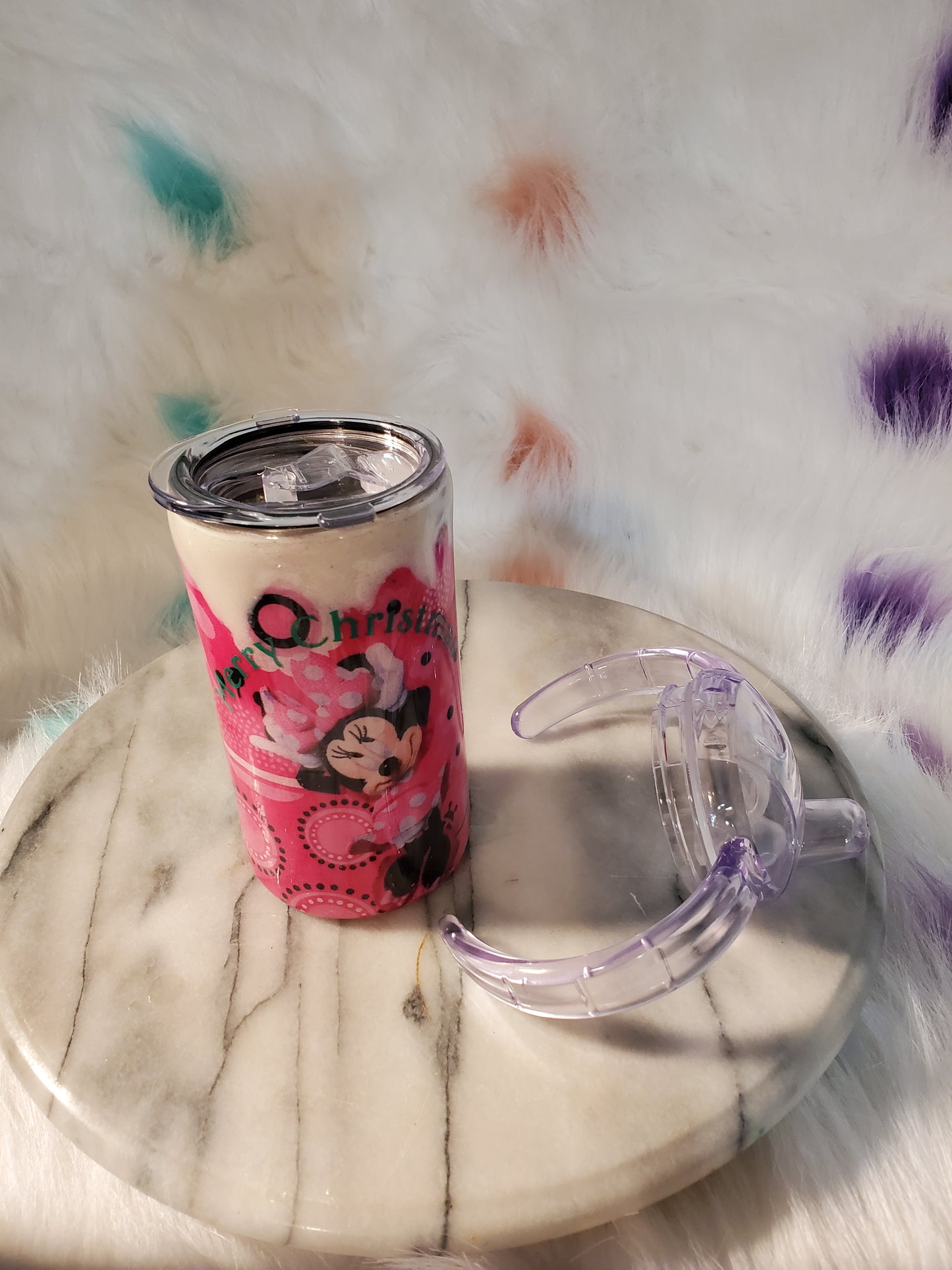 12oz Minnie Mouse doublewall stainless steel tumbler cup