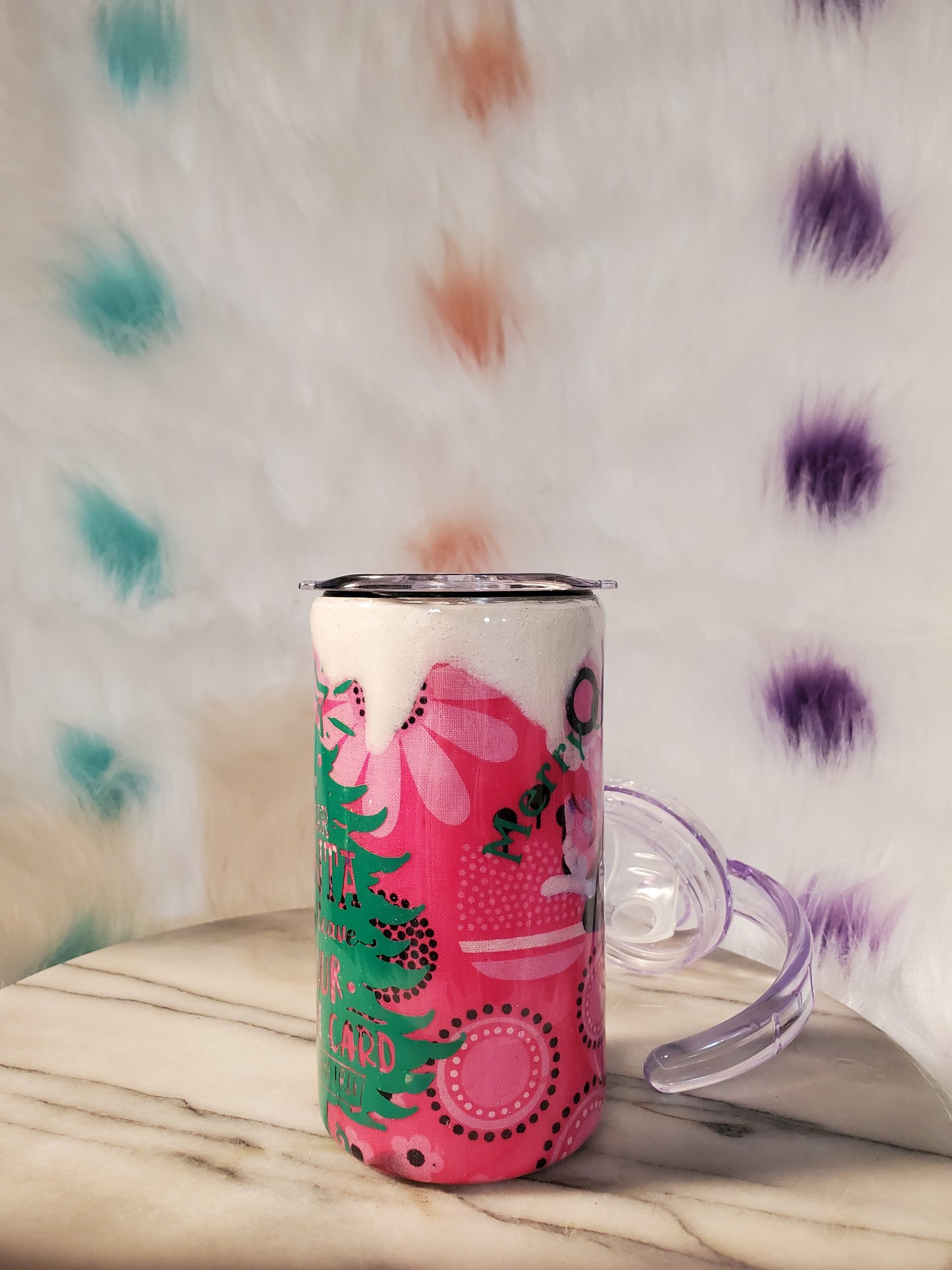 12oz Minnie Mouse doublewall stainless steel tumbler cup