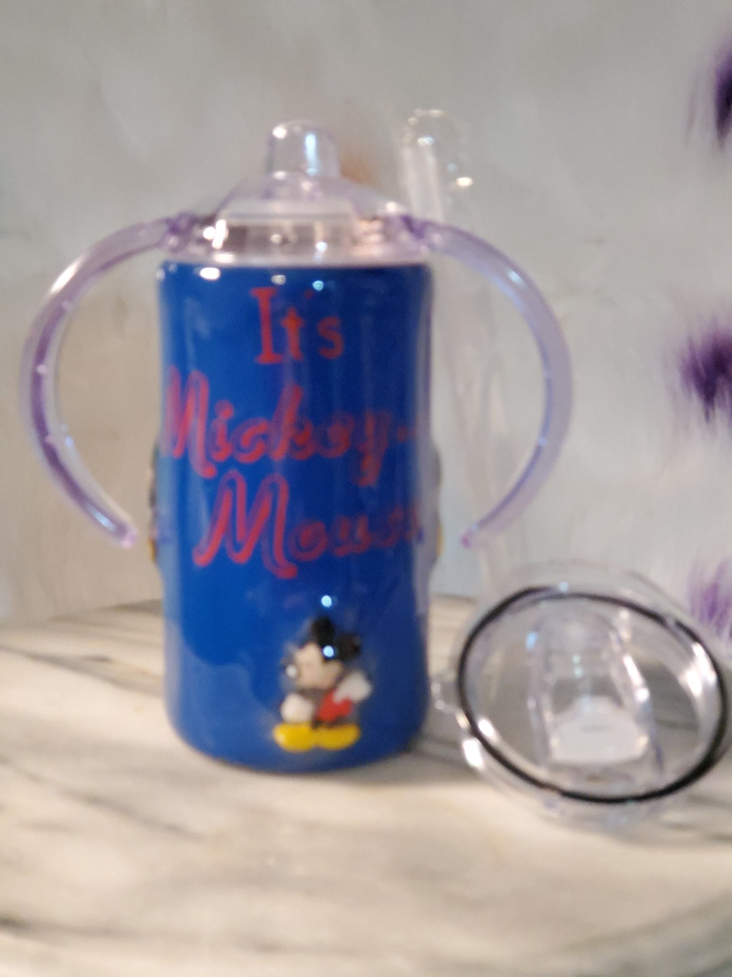 12 oz It's Mickey Mouse sippy cup