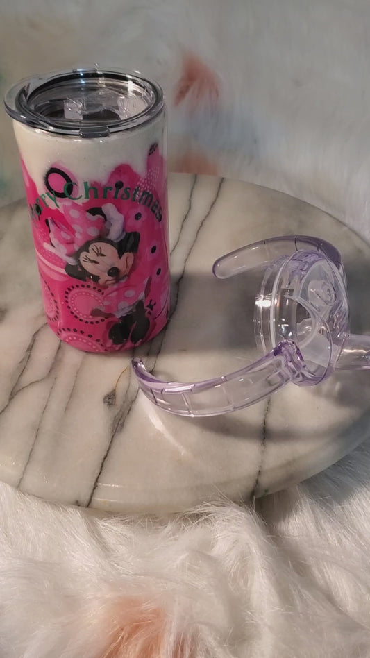 12oz Minnie Mouse doublewall stainless steel tumbler cup