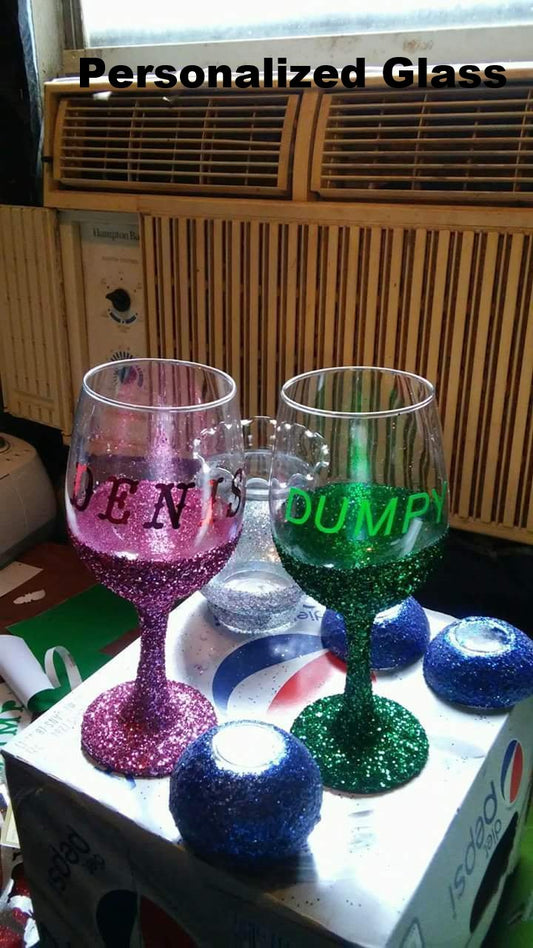 Personalized Wine Glass