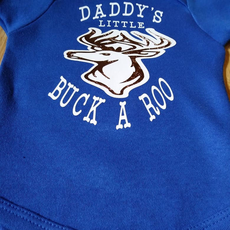 Daddy's little buckaroo oneies