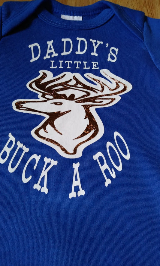 Daddy's little buckaroo oneies